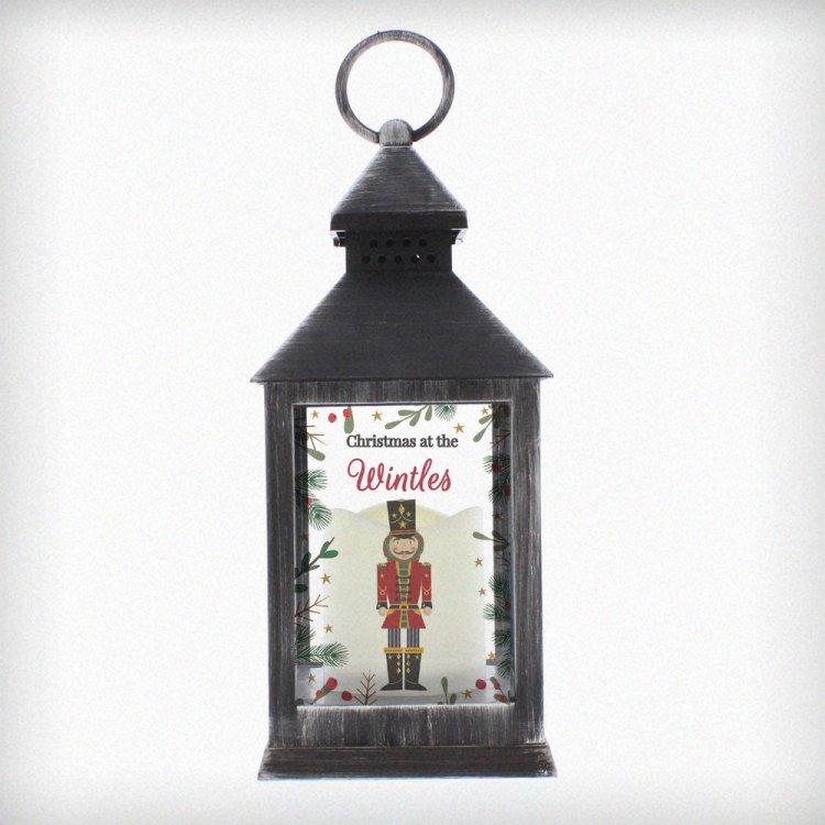 Modal Additional Images for Personalised Christmas Nutcracker Black Lantern