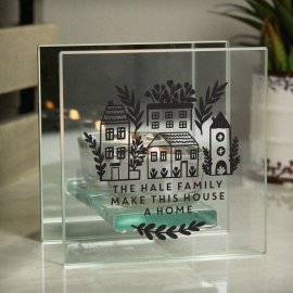 (image for) Personalised Home Glass Tealight