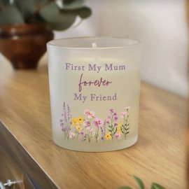 (image for) Personalised Wild Flower Jar Candle