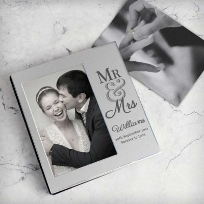 (image for) Personalised Mr & Mrs 4x6 Photo Album