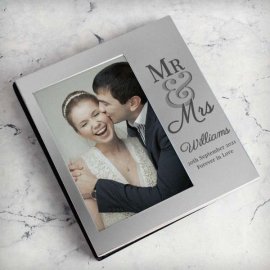 (image for) Personalised Mr & Mrs 4x6 Photo Album