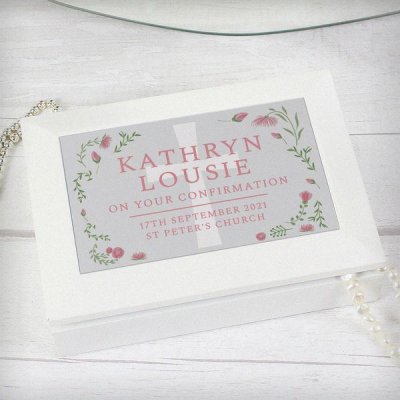 (image for) Personalised Religious Jewellery Box