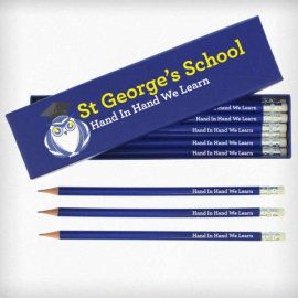(image for) Bespoke Design Blue Pencils & Box