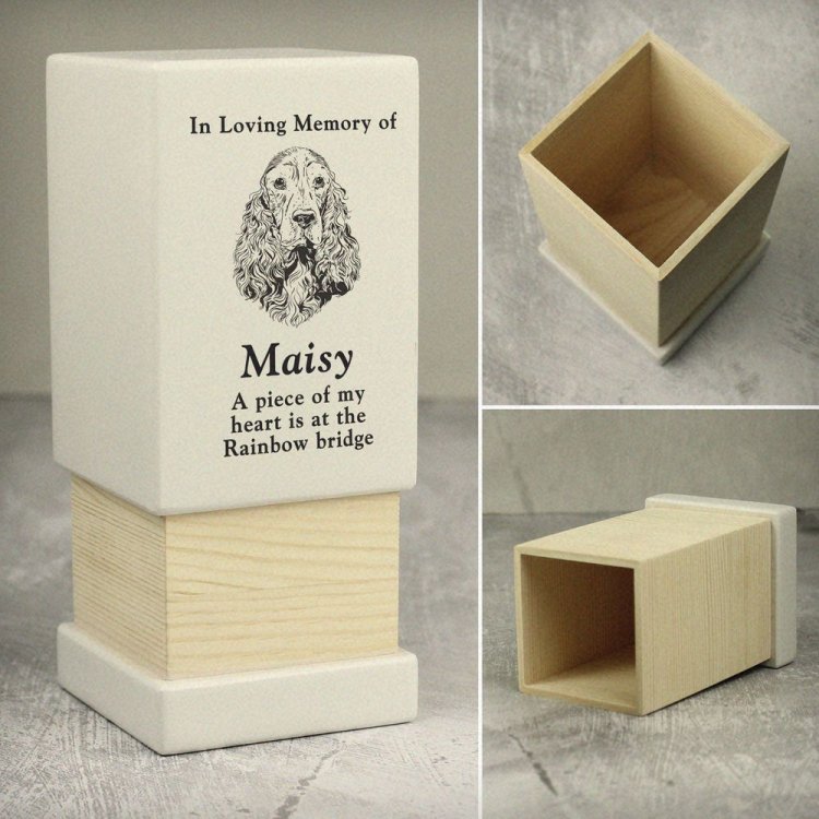 Modal Additional Images for Personalised Dog Breed Small Memorial Urn