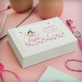 (image for) Personalised Fairy Princess Jewellery Box
