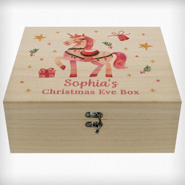 Modal Additional Images for Personalised Unicorn Christmas Eve Box