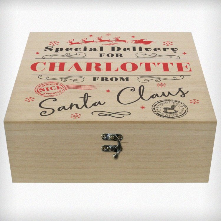 Modal Additional Images for Personalised Special Delivery Christmas Eve Box