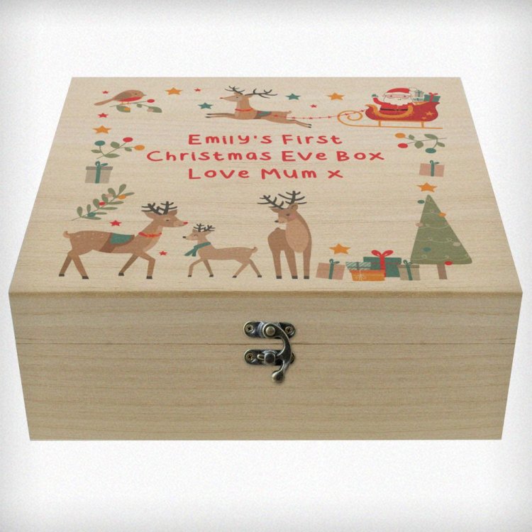 Modal Additional Images for Personalised Santa & Reindeer Christmas Eve Box