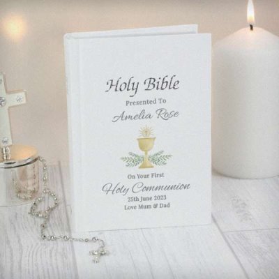 (image for) Personalised First Holy Communion Holy Bible