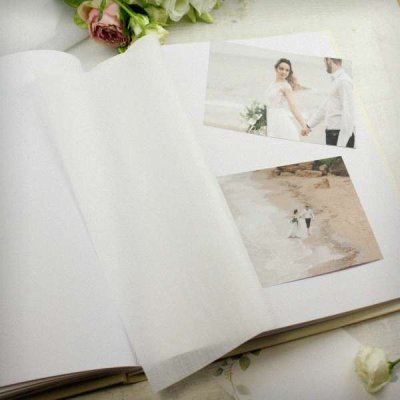 (image for) Personalised Floral Watercolour Traditional Photo Album