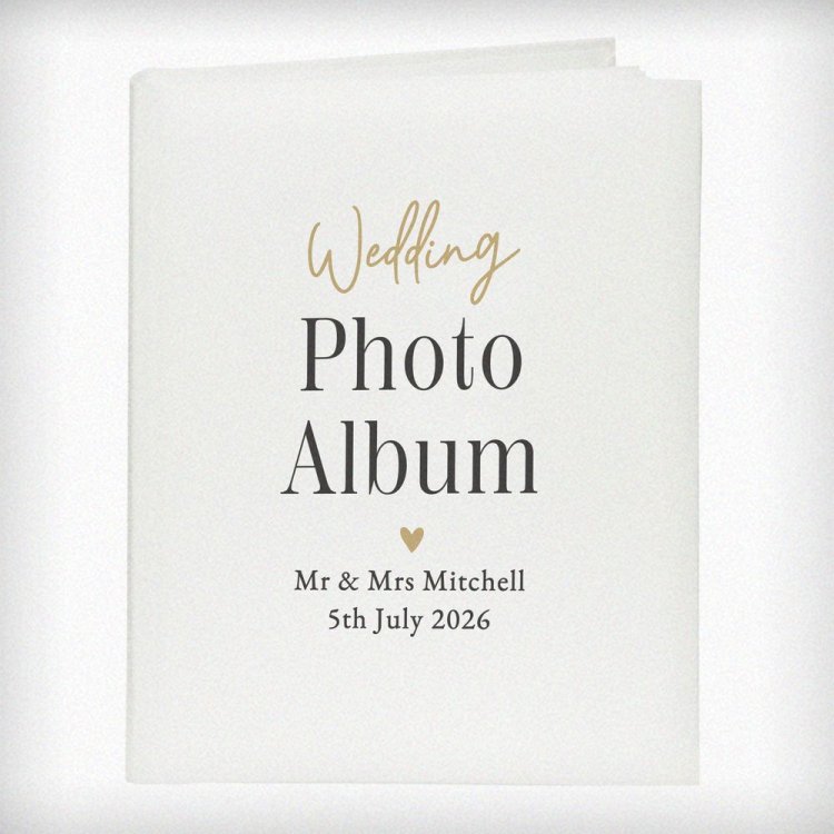 Modal Additional Images for Personalised Black & Gold Free Text Traditional Album