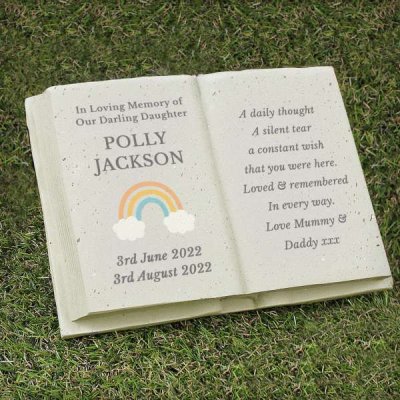 (image for) Personalised Rainbow Memorial Book