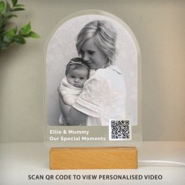(image for) Personalised QR Photo Upload LED Light