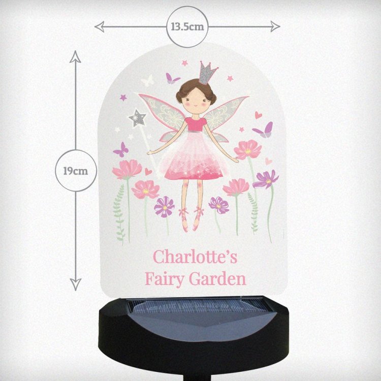 Modal Additional Images for Personalised Fairy Princess Solar Light