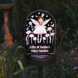 (image for) Personalised Fairy Princess Solar Light