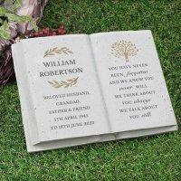 (image for) Personalised Family Tree Memorial Resin Book