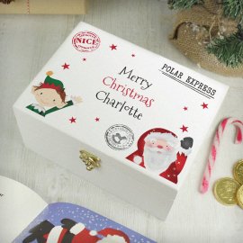 (image for) Personalised Small Christmas Eve Box