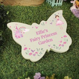 (image for) Personalised Fairy Princess Garden Butterfly Ornament