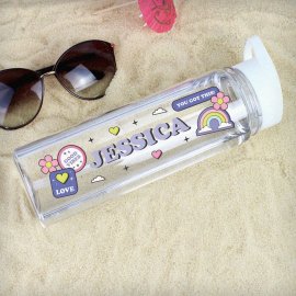 (image for) Personalised Good Vibes Water Bottle