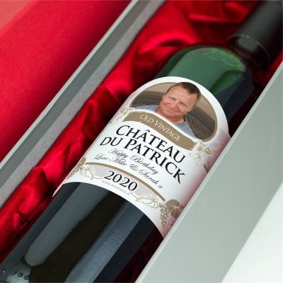 (image for) YourLabel Personalised Birthday Gift Wine
