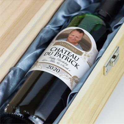 (image for) YourLabel Personalised Birthday Gift Wine