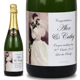 (image for) First Dance Personalised Wedding Labelled Wine