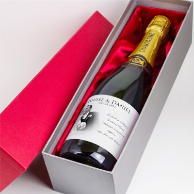(image for) Personalised Wedding Champagne Gift