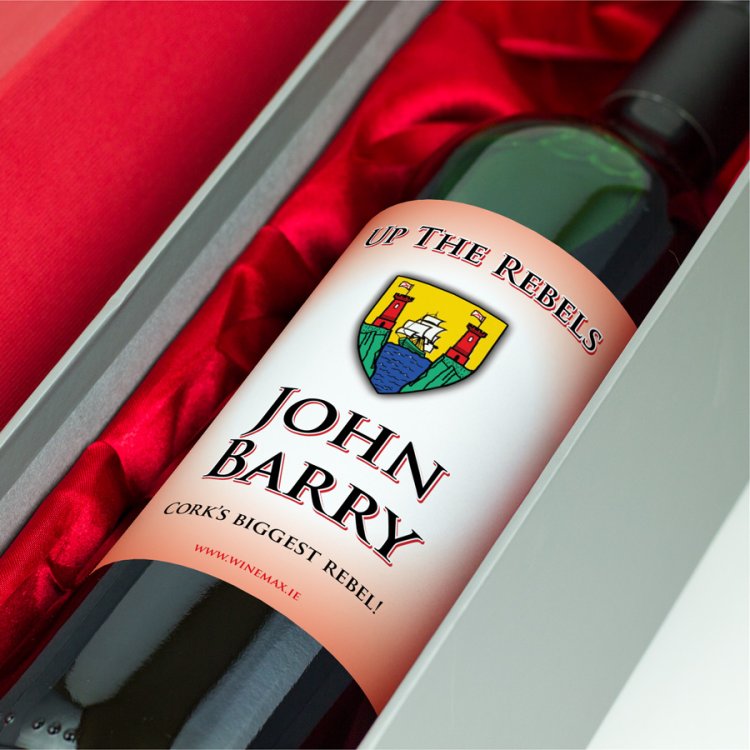 (image for) Cork GAA Personalised Gift Wine - Click Image to Close