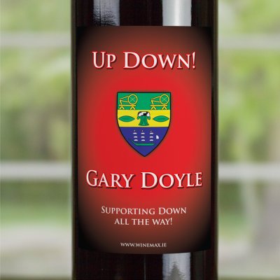 (image for) Down GAA Personalised Gift Wine