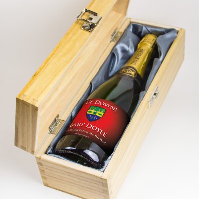 (image for) Down GAA Personalised Gift Champagne