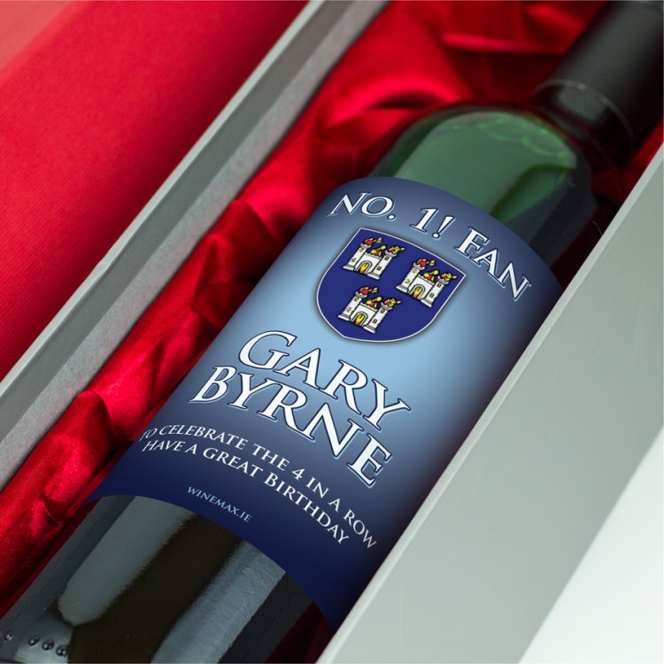 (image for) Dublin GAA Personalised Gift Wine - Click Image to Close