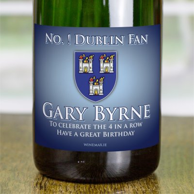 (image for) Dublin GAA Personalised Gift Champagne
