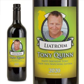 (image for) Leitrim GAA Present Personalised Wine Gift