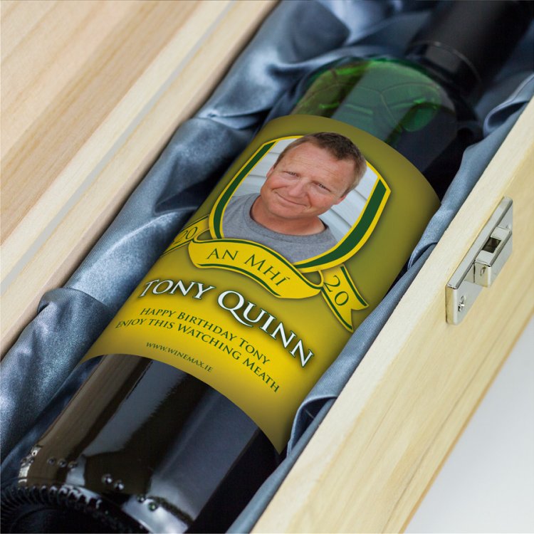 Modal Additional Images for Meath GAA Gift Personalised Wine