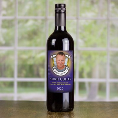 (image for) Wexford GAA Fan Birthday Present Personalised Wine Gifts