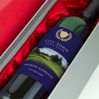 (image for) Case of 6 Branded Personalised Red Wine