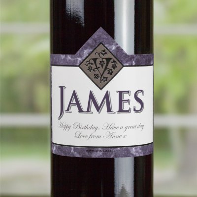 (image for) Valhalla Personalised Gift Labelled Wine
