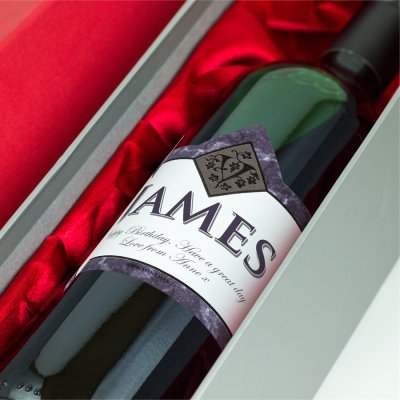 (image for) Valhalla Personalised Gift Labelled Wine