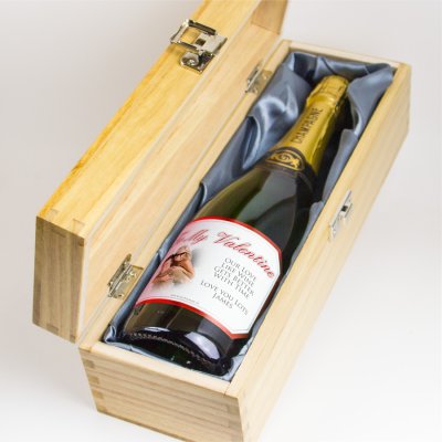 (image for) Romantic Champagne Gift Valentines & Gift Box