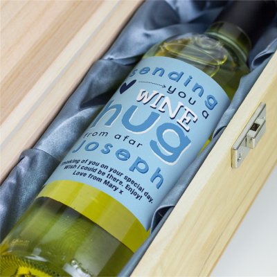 (image for) Wine Hug Personalised Wine Gift