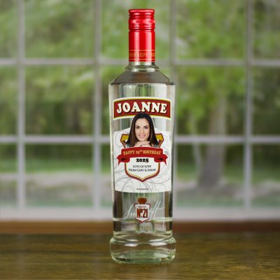 (image for) Smirnoff Vodka Personalised Bottle Photo Gift 70cl