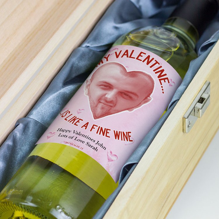 (image for) Valentine Fine Wine Funny Valentines Gift - Click Image to Close