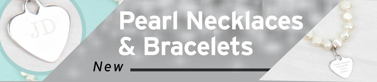 Pearl Necklaces & Bracelets