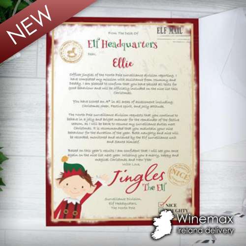 Personalised elf Christmas letter