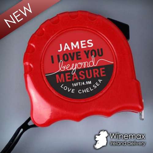 Valentines gift measuring tape