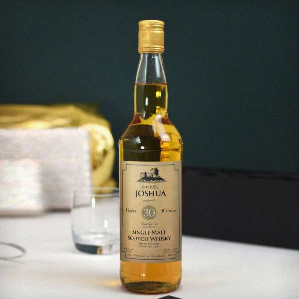 (image for) Personalised Birthday Single Malt Whisky - Click Image to Close