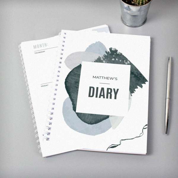 (image for) Personalised Abstract A5 Diary - Click Image to Close