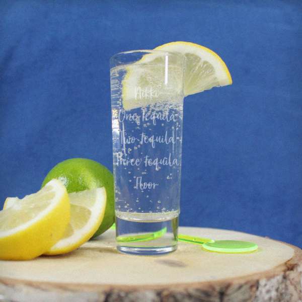 (image for) Personalised Free Text Shot Glass - Click Image to Close