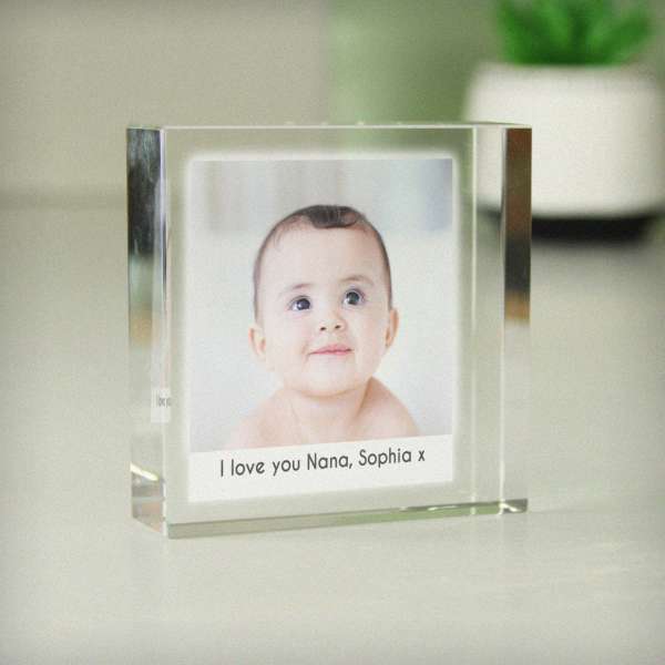 (image for) Personalised Photo Upload Crystal Token - Click Image to Close