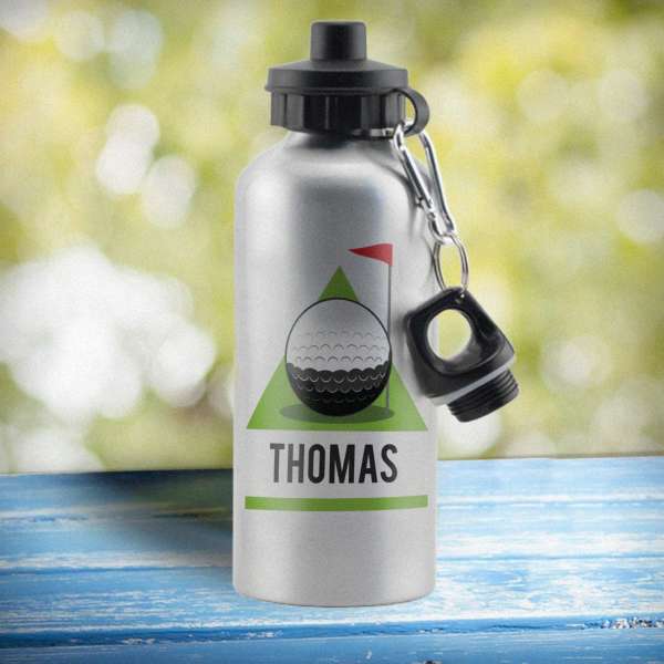 (image for) Personalised Golf Green Drinks Bottle - Click Image to Close